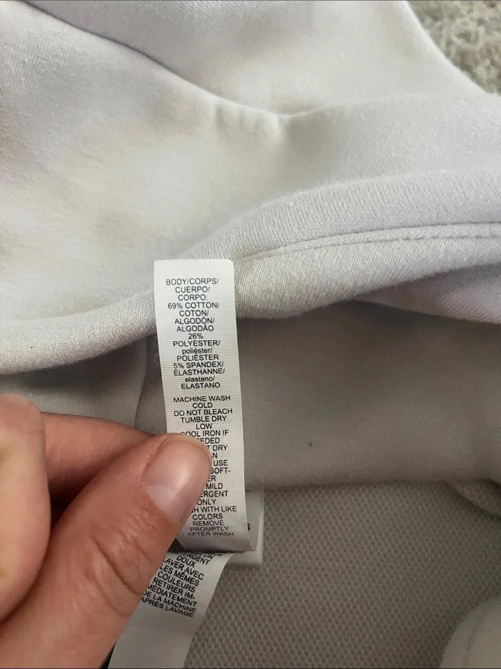 adidas ZNE Gray Full-Zip Up Hooded Jacket Sweatshirt Large